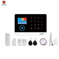 Tuya GSM WiFi Smart Home Fire Alarm System Kit For Smart Home Siren Security Alarm System Wireless