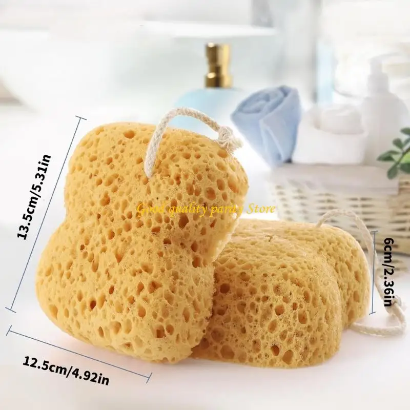 M4ya loofah tắm bọt biển mềm tẩy tế bào chết body spete tắm sponge spong