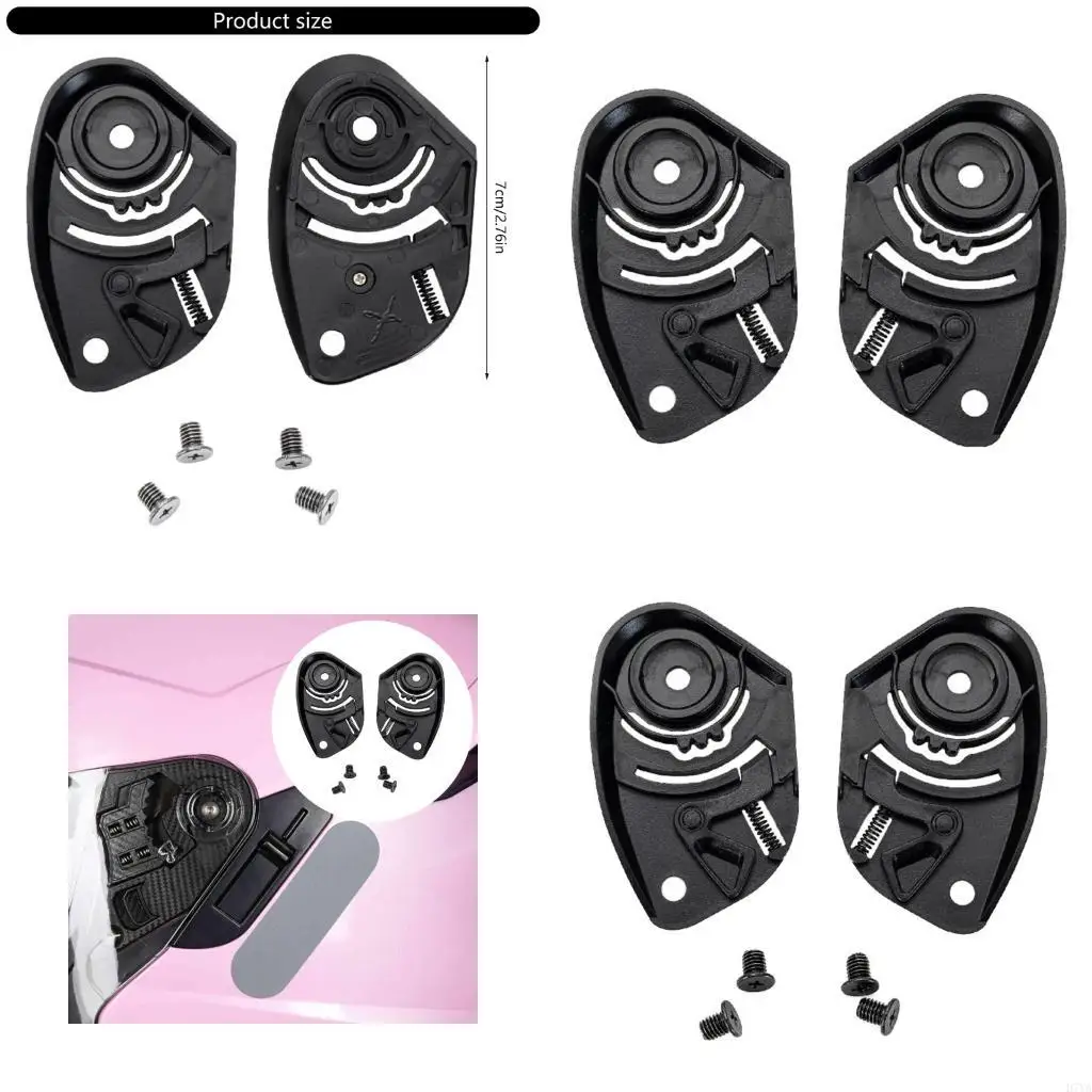 

Helmets Shield Base Holder for KYT Helmets Lens Holder Base Visors Base D7YA