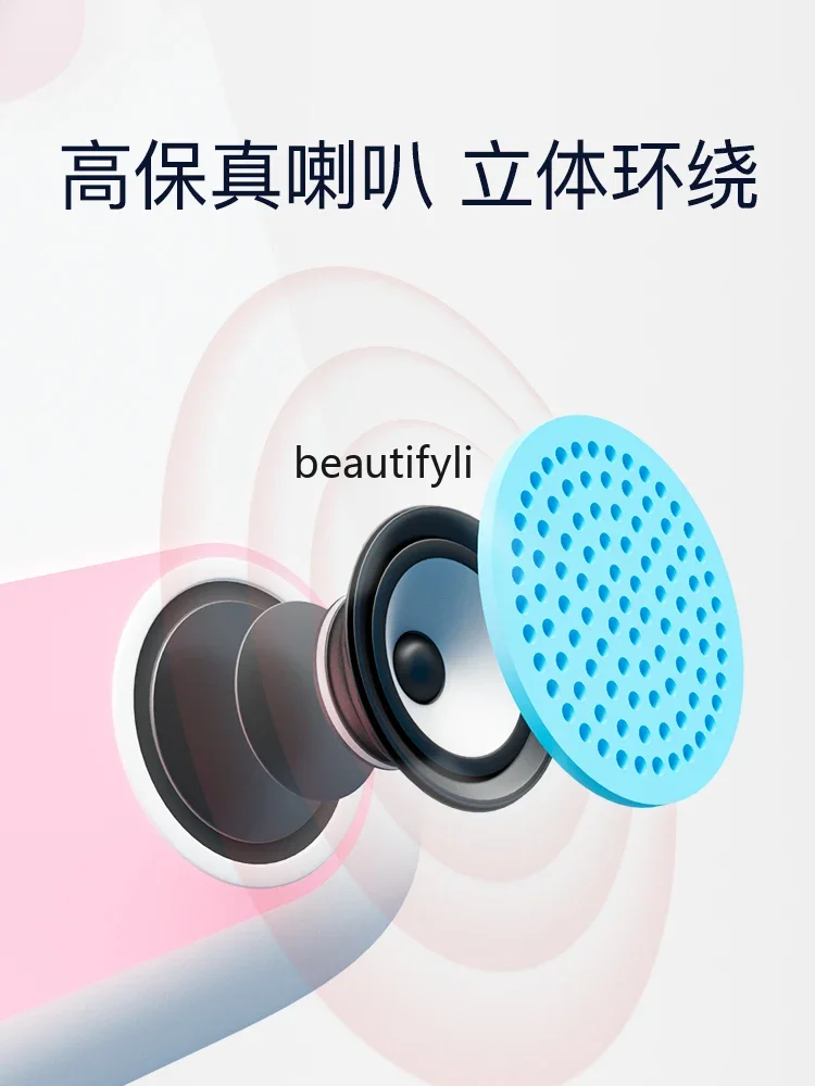 Máquina de cantar para bebês, karaokê com microfone estéreo, ktv, brinquedo para meninas, música k