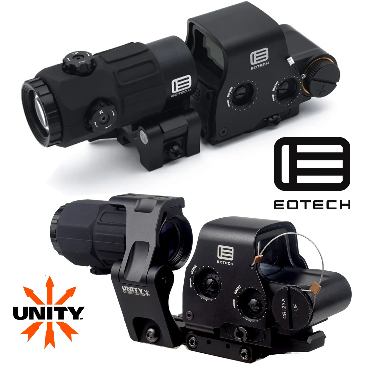 EOTECH G33 G43 G45 Sight Fixed 3X 5X Magnifier 551 552 553 558 Holographic Riflescopes UNITY FAST FTC 2.26 Optic Riser Mount