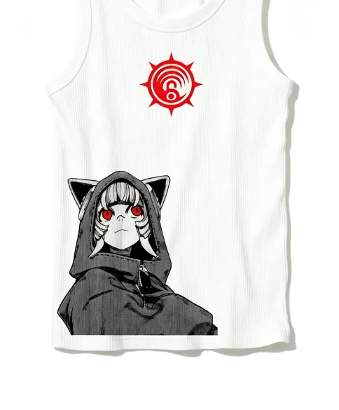 Gachiakuta Ribbed Tank Streetwear Anime Lover New Model personality Clothes Year round clothing Unisex high quality Couples soft