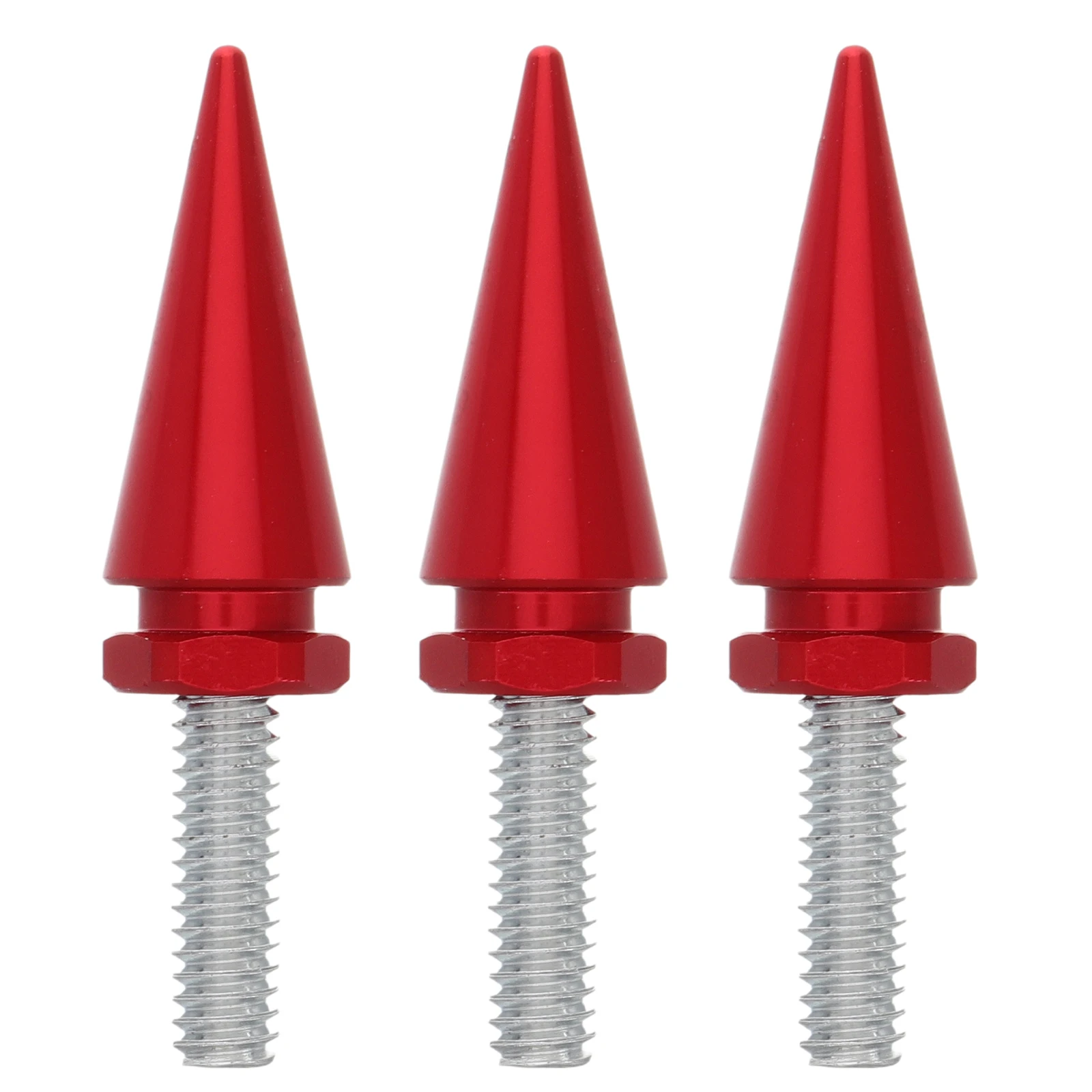 

3 Pcs Windshield Screws Motorcycle Bolts Modification Parts Accessories Nuts for