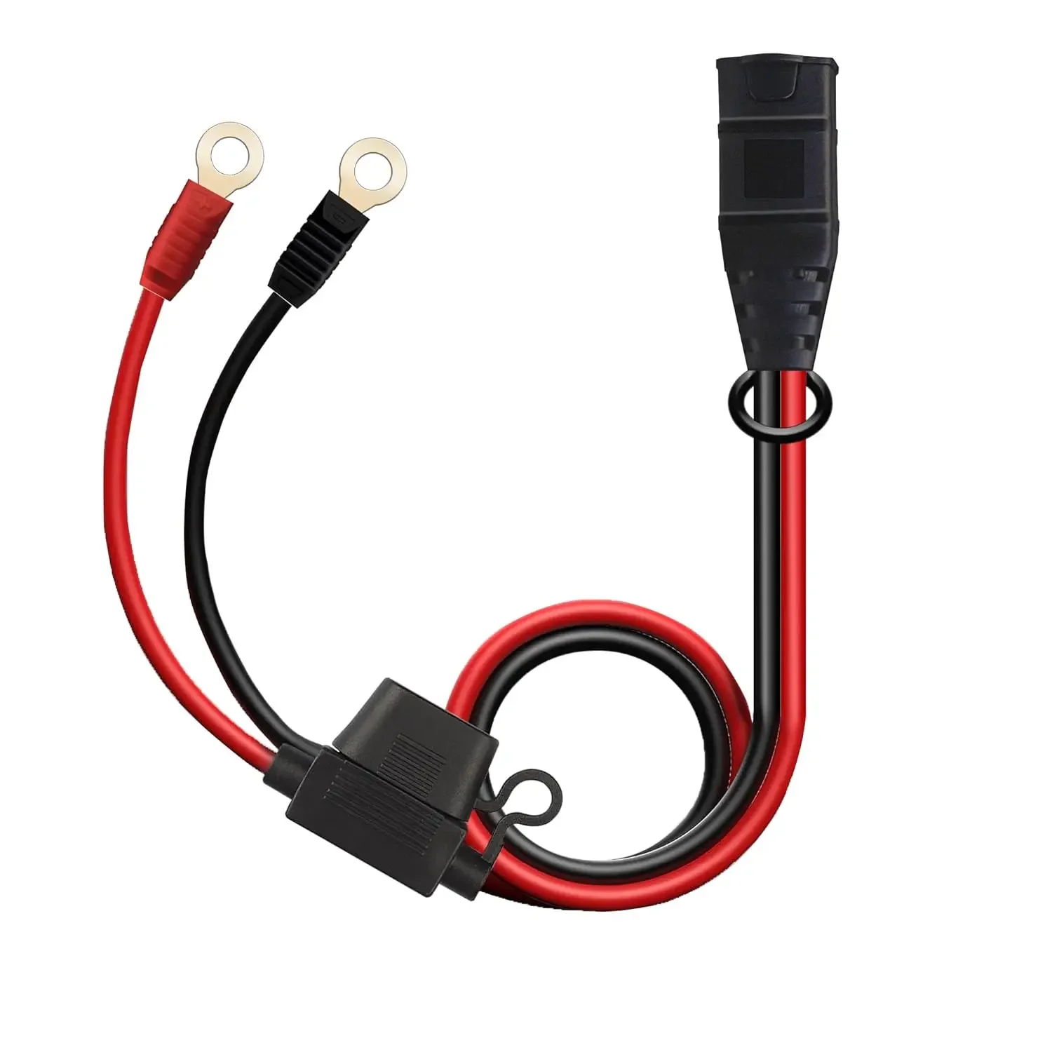 55cm Wire Harness Compatible with NOCO GC002 X-Connect M6 (6MM) Eyelet Terminal Connector For NOCO Genius Smart Battery Chargers