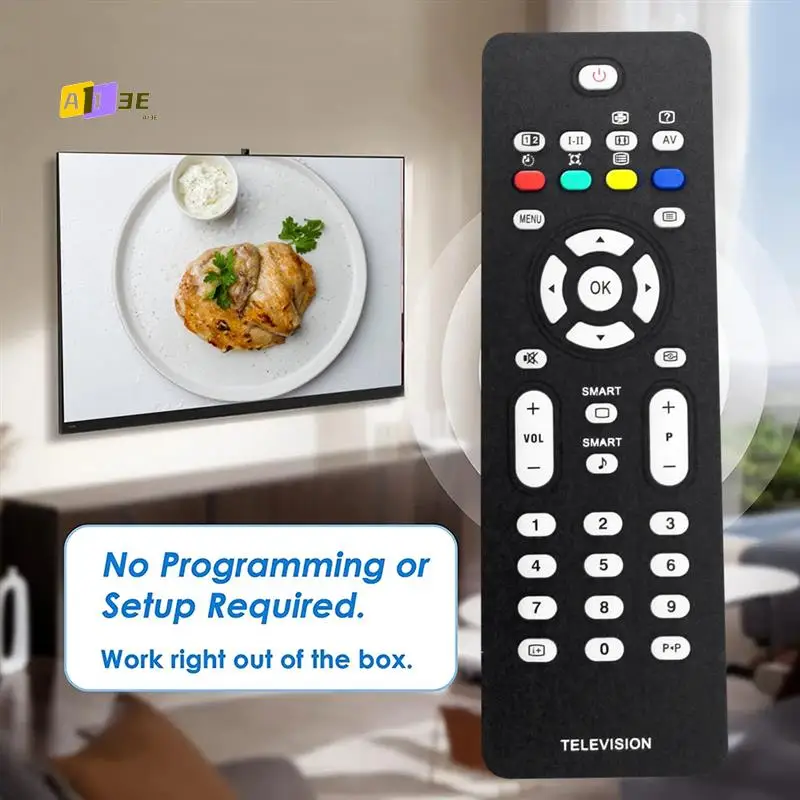 A13E-Замените RC2023601 Пульт дистанционного управления для ЖК-телевизора Smart TV RC2023601/01 42PFL7422 RC2023617/01 Простой в использовании