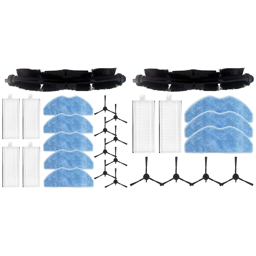 Imagem -04 - Almofadas Mop para Aspirador Robô Almofadas Mop Escova Lateral do Filtro Mian Peças de Limpeza Miwhole m8 Lite Utensílios Domésticos