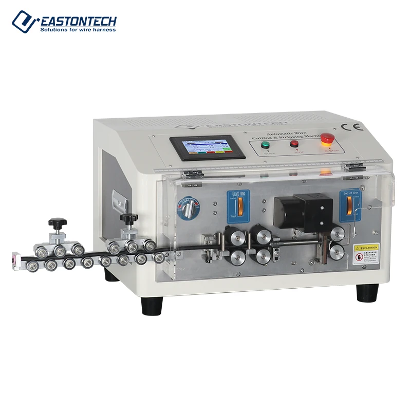 EW-3030 Electric Flat Sheath Cable and Round Cable Outer Jacket Stripping Double Layer  Wire Stripping Machine