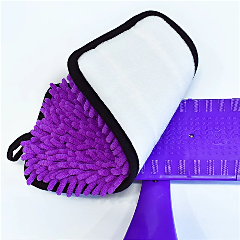 

A84G-Reusable Mop Replacement Microfiber Pads For Swiffer Wet Jet For Dry Wet Mopping Cloths Replacement Parts