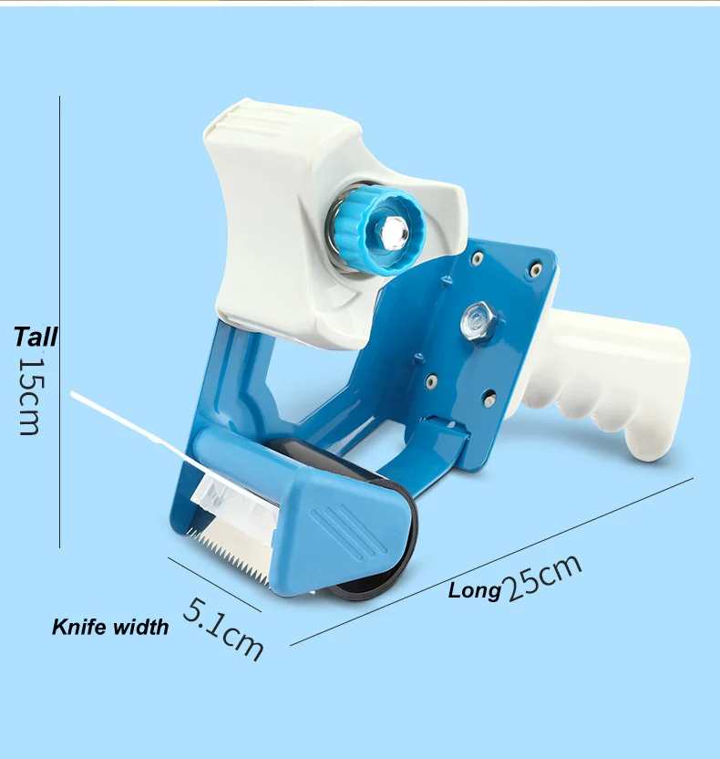 الشريط ختم باكر الشريط موزع قادرة 5 سنتيمتر عرض المدرسة مكتب ختم الشريط حامل موزع الشريط مريحة بالجملة