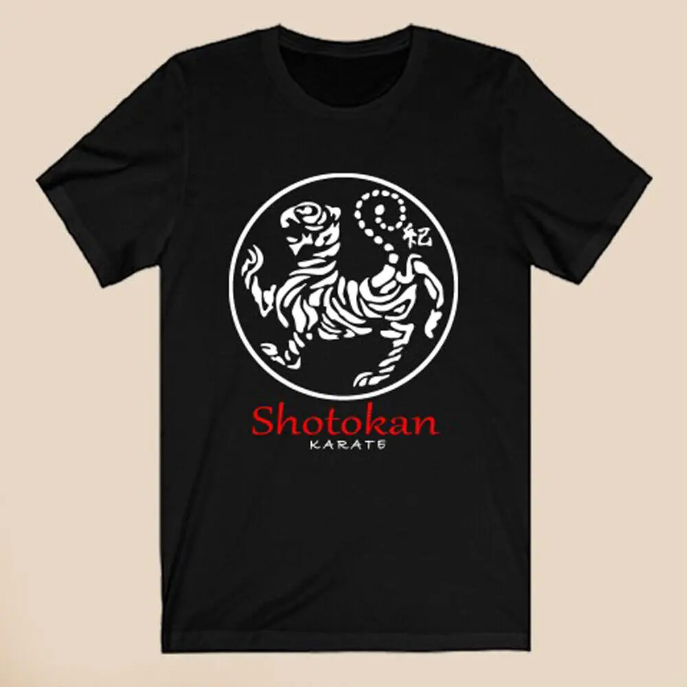 

Karate Shotokan Tiger Martial Arts Men's Black T-Shirt Size S-3XL