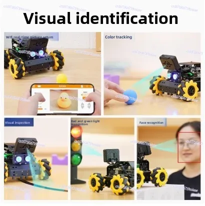 4WD سيارة روبوت ميكانيكية متعددة الاتجاهات مع مخلب AI تتبع التعرف البصري لروبوت Arduino لتقوم بها بنفسك عدة UNO روبوت قابل للبرمجة