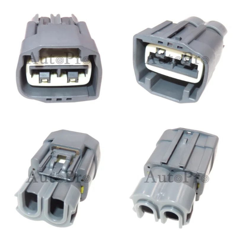 1 Set 2 Hole AC Assembly Car Steering Booster Plastic Housing Cable Connector Auto Large Current Electric Booster Pump Wire Plug