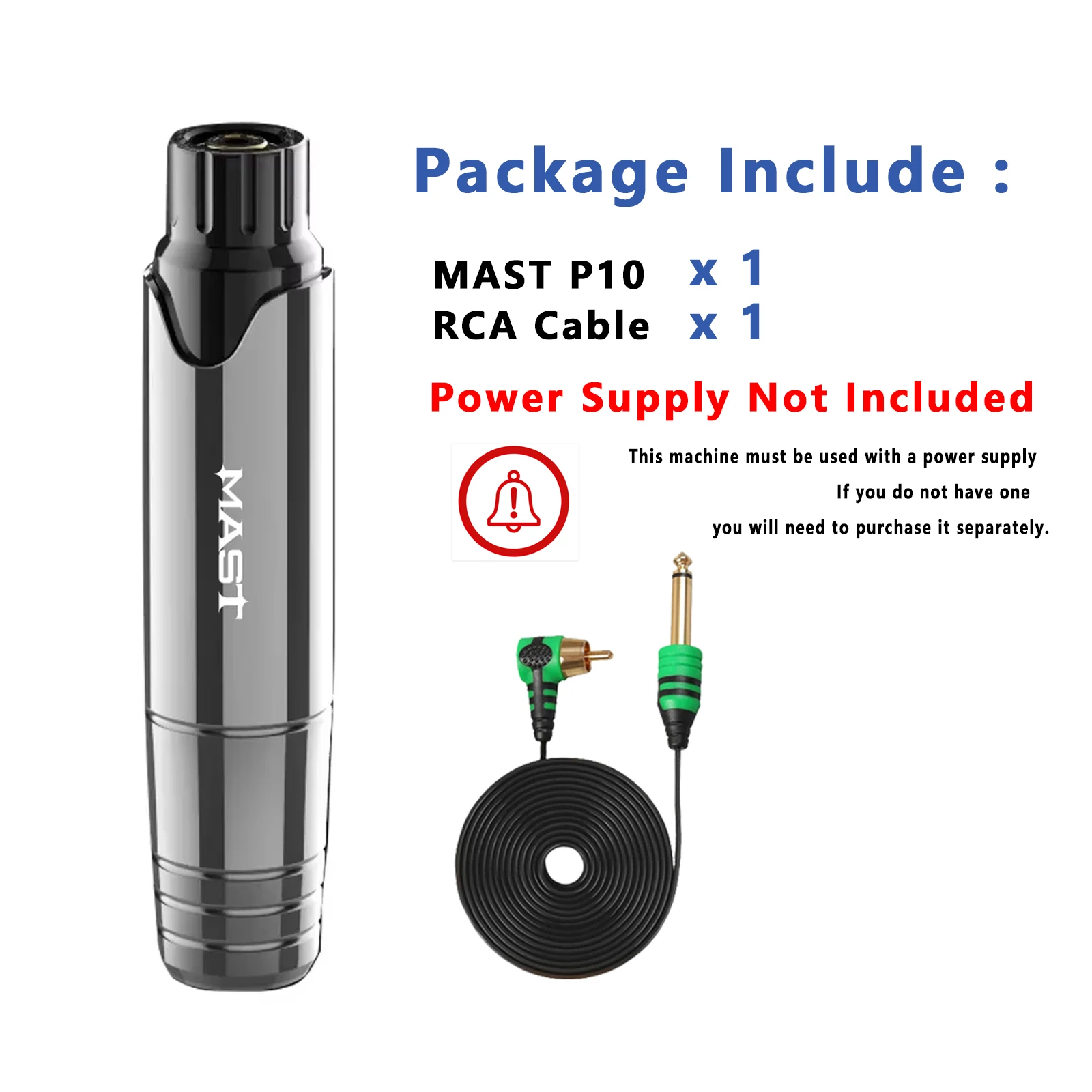 マストP10永久メイクアップマシン 3.0mmストローク ロータリータトゥー