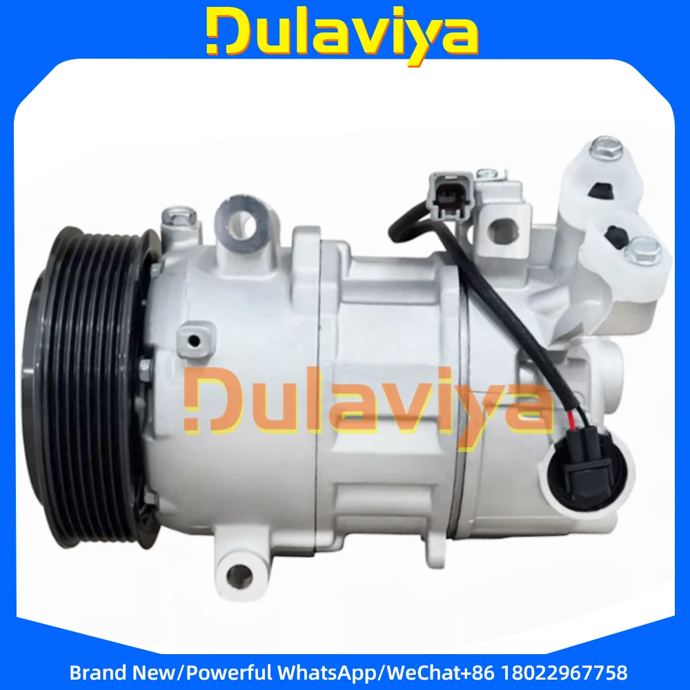 New 6SEU14C Auto Air Conditioning Compressor For Renault Wind Megane 8200956574 7PK AC Compressor