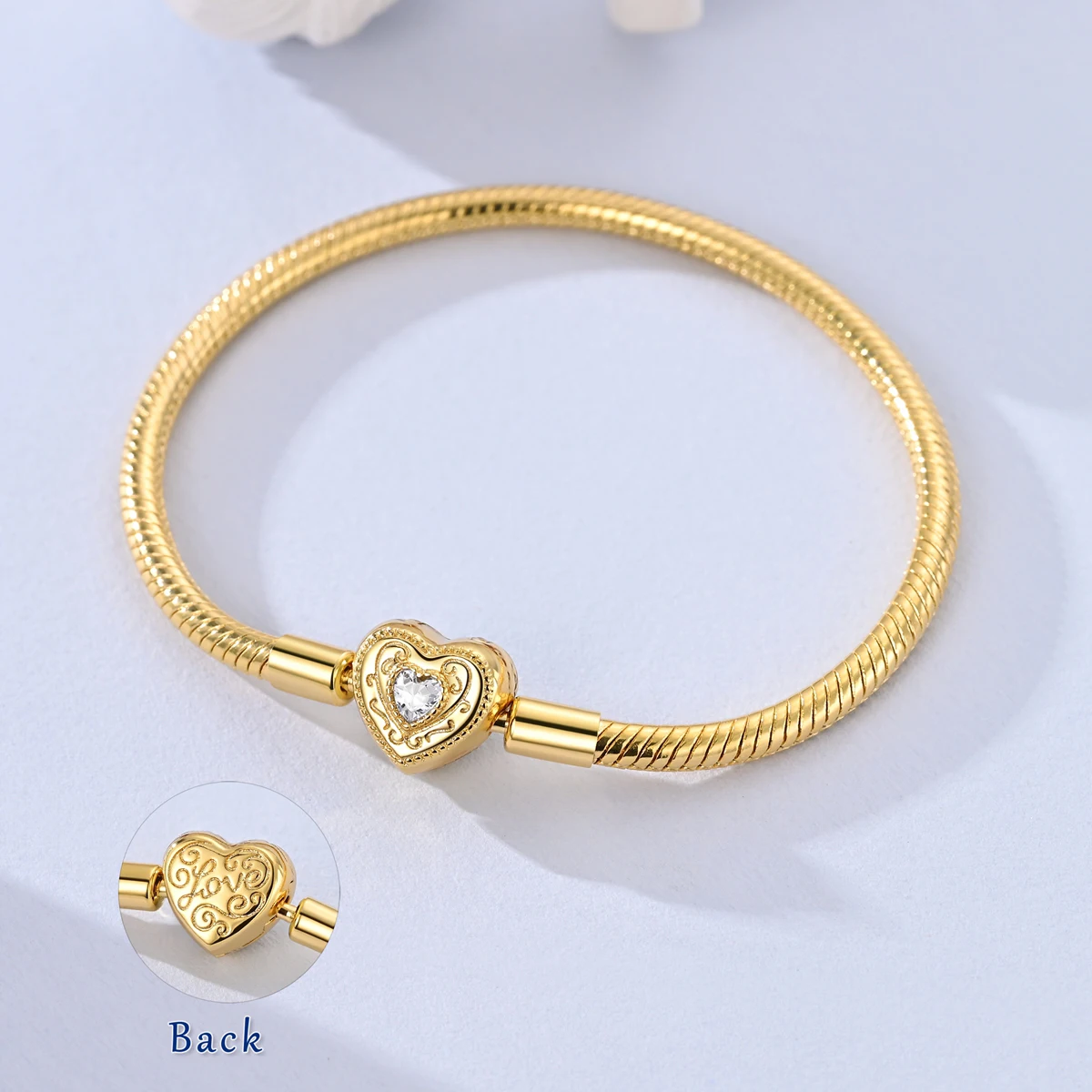 Charm Bracelets Heart Butterfly Pumpkin Snowflake 925 Sterling Silver Chain Bracelet Fit Charms DIY Woman Jewelry