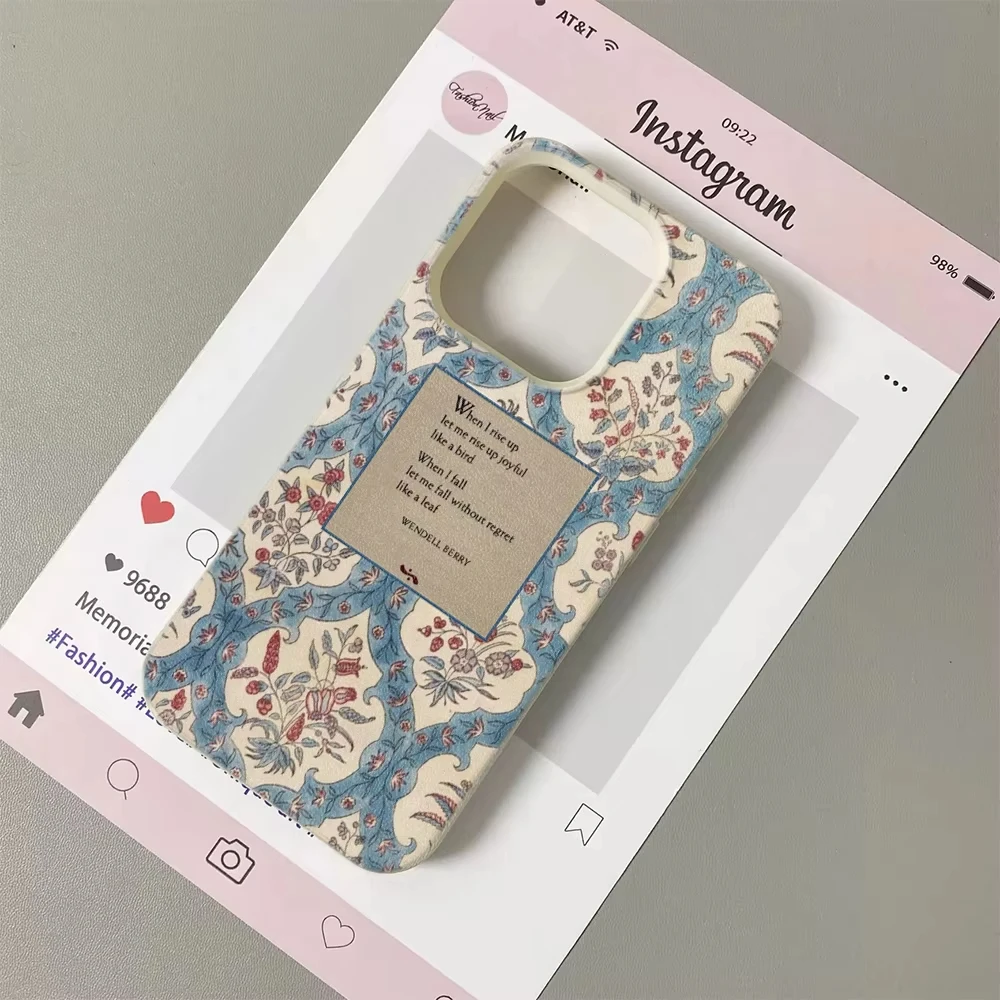 Чехол для телефона в винтажном – обзор и цена Vintage Floral Pattern Soft Case