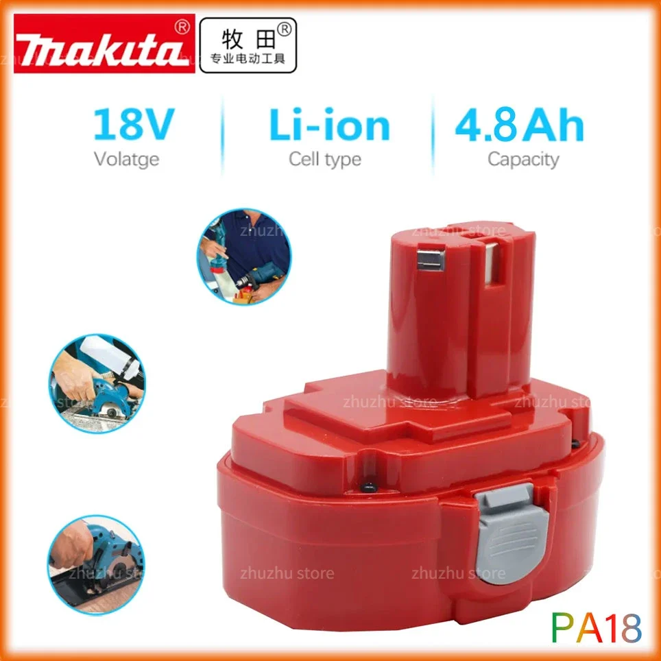 

18V Makita 4800mAh 6800mAh 9800mAh Ni-MH Battery Replace Makita 18V PA18 1822 1823 1833 1834 1835 1835F 192828-1 192829-9