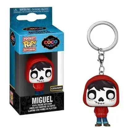الحد الأدنى من سعر Funko POP Belle Coco Miguel Donald Turtles Freddy Boss Baby Snoopy W John Cena Joker Mayor Webby Keychain لعبة أطفال