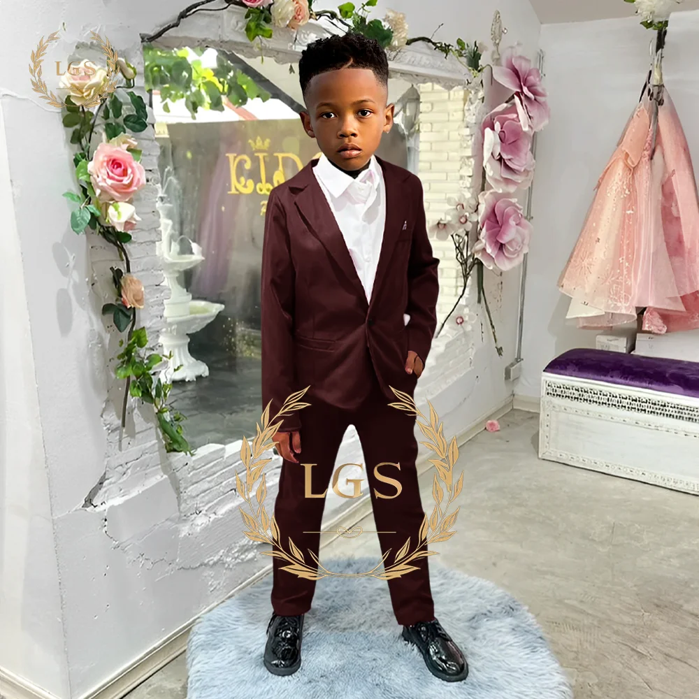 

2-piece formal suit for boys and children aged 2 to 16 years old - suitable for wedding parties and dance celebrations