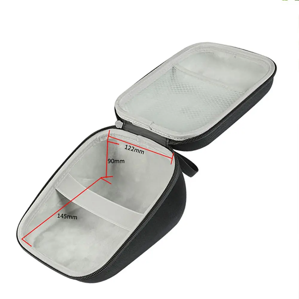 Portable Protective Case Outdoor Home Travel Storage Case Arm Blood Pressure Monitor Carrying Case for Omron 10 Series