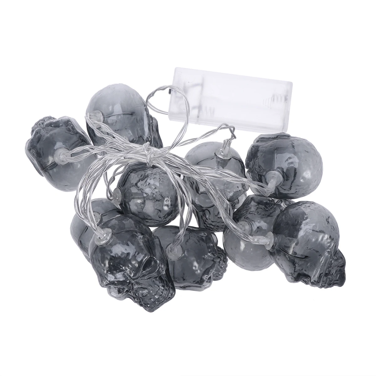 

Skull String Lights Halloween Party Decoration Waterproof LED Fairy Garland Heat Resistant Lasting for Home