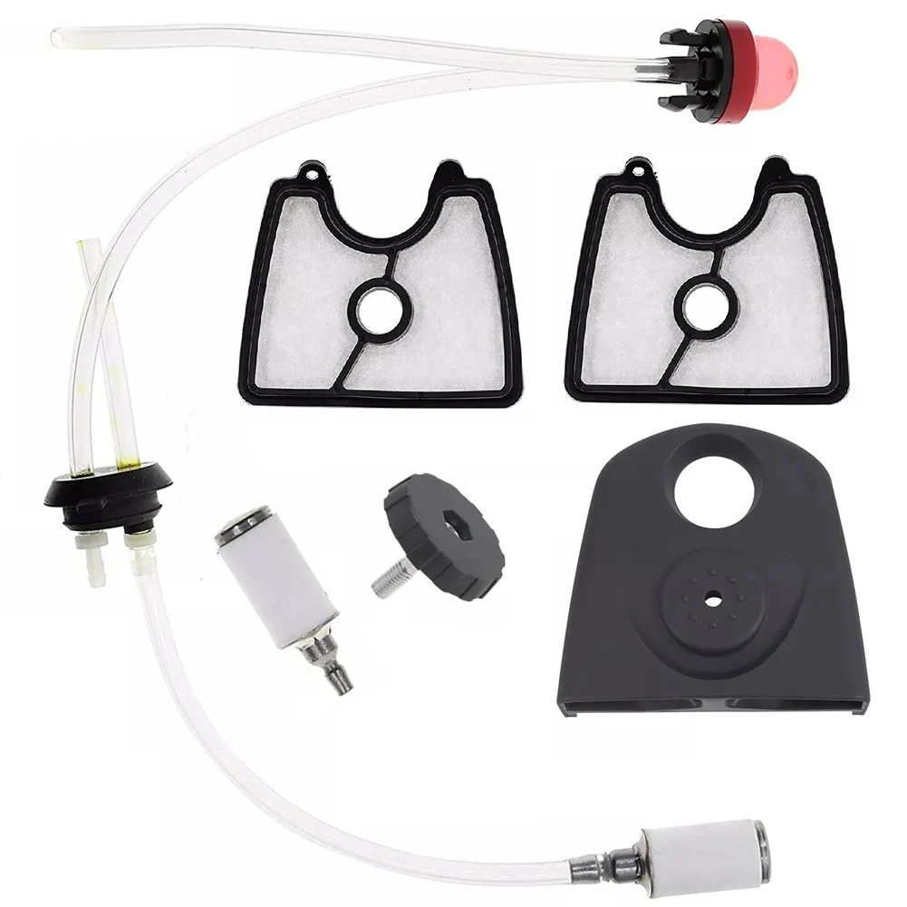 

Крышка воздушного фильтра в сборе с комплектом топливопровода и деталями фильтра для 125B 125BX 125BVX для воздуходувок для листьев, поддерживает поток воздуха двигателя