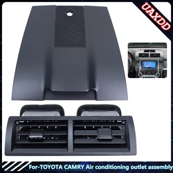 For 2012-2013TOYOTA CAMRY Clock panel BLACK Air conditioning Rear Seat anti dust Outlet Cover