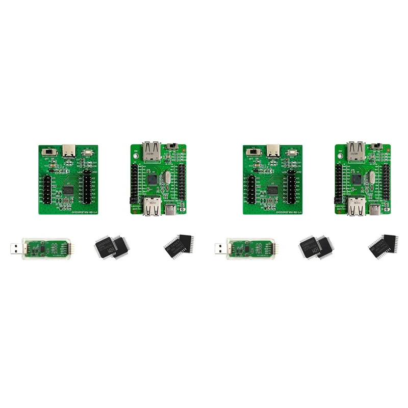 

Комплект макетной платы Ingenious-2X CH32V003. Оценочная плата. 32-битный универсальный микроконтроллер RISC-V.