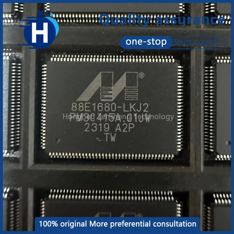 1 high-quality 88E1680-A2-LKJ2C000 88E1680-LKJ2 Ethernet transceiver chip in an LQFP-128 package