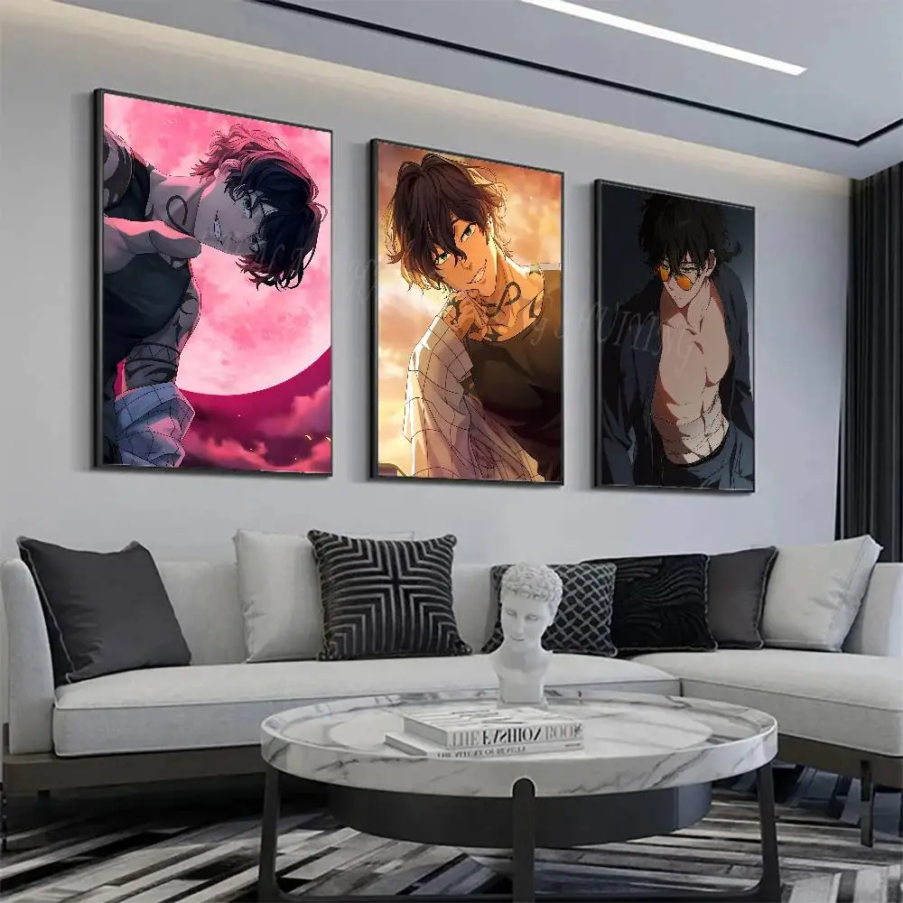 Yamato Endo Anime WIND BREAKER Posters Living Room Bar Cafe Quality Canvas Vintage Style Comics Painting Art Home Wall Decor