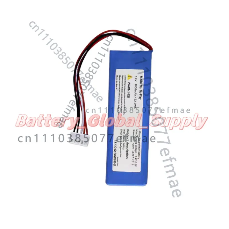 Battery for JBL Harman Kardon GO Play Bluetooth Speaker GSP 1029102 01 3000mah