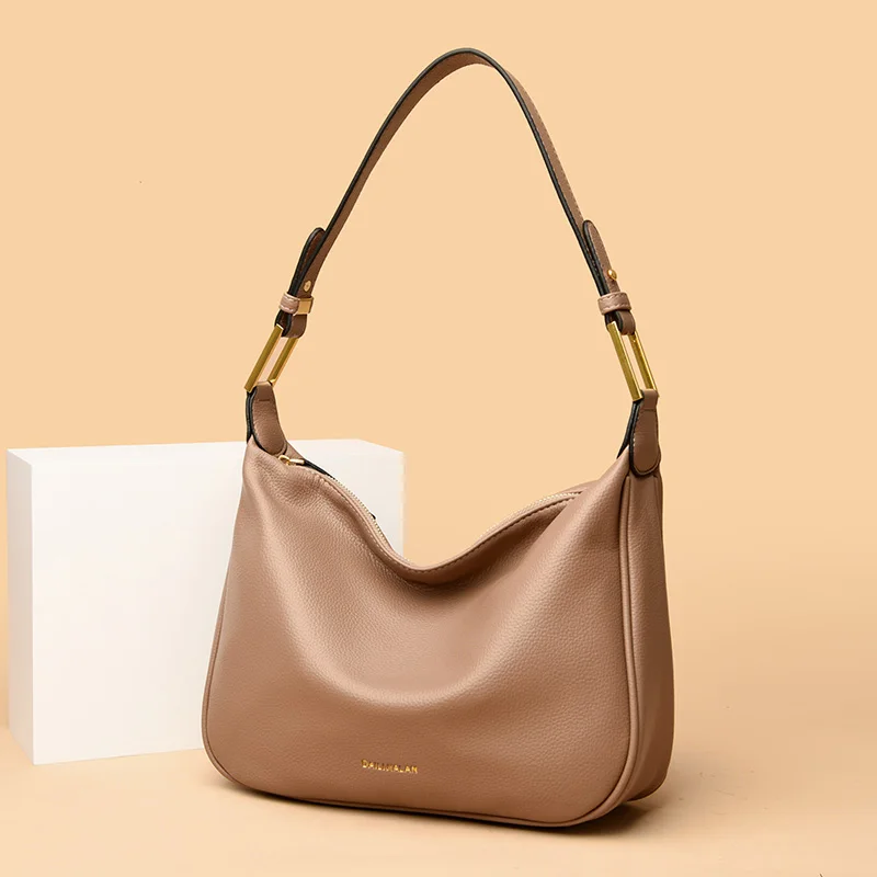 Sac à main en cuir souple pour femme, célèbre designer de luxe, sacs à bandoulière, portefeuille, haute qualité, populaire, initié, nouveau, 2024