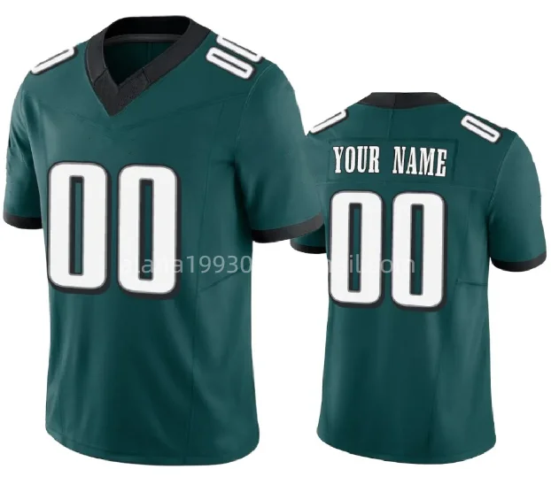 Custom Any Name And Number Jersey Barkley Hurts Kelce F.U.S.E. Stitched Jerseys