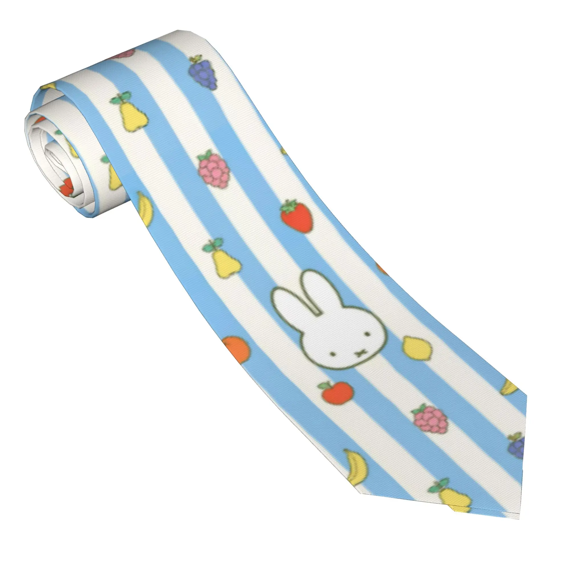 Miffyy  Pattern Men Necktie Fashion Polyester 8 cm Classic  Neck Tie for Men Accessories Gravatas Wedding Accessories  Gift