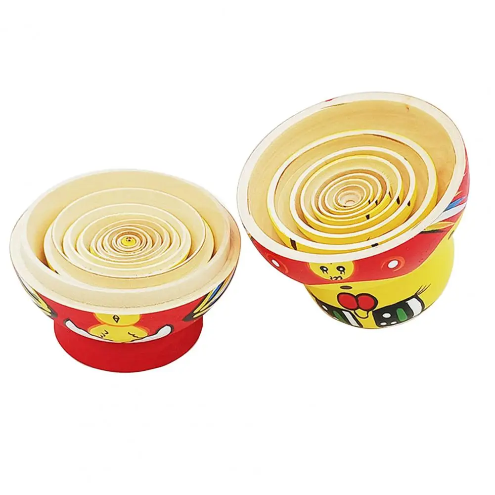 لعبة الماتريوسكا الروسية الخشبية ، الحلي المتداخلة ، تماثيل الفرخ ، فحم الكوك ، رسم المنمنمات ، عشر طبقات #4