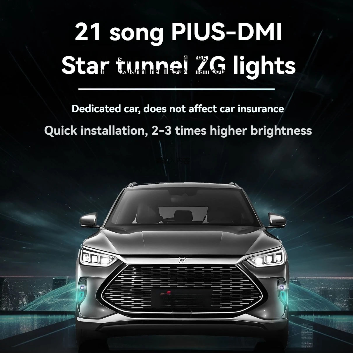 IP68 WATERPROOF LED HEADLIGHTS - PERFECT FIT 2021 BYD SONG PLUS DMI