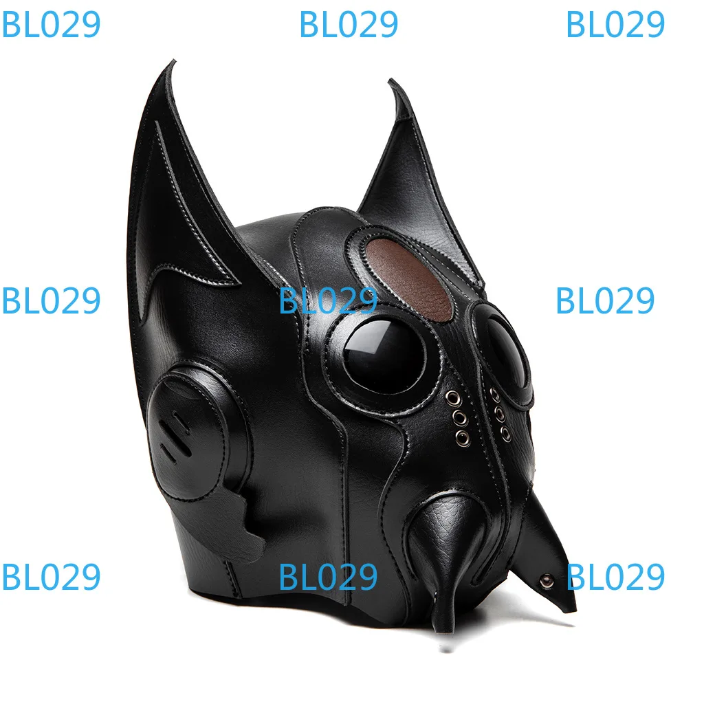 

Mask PU leather medieval steampunk halloween funny carnival masquerade anonymous mask