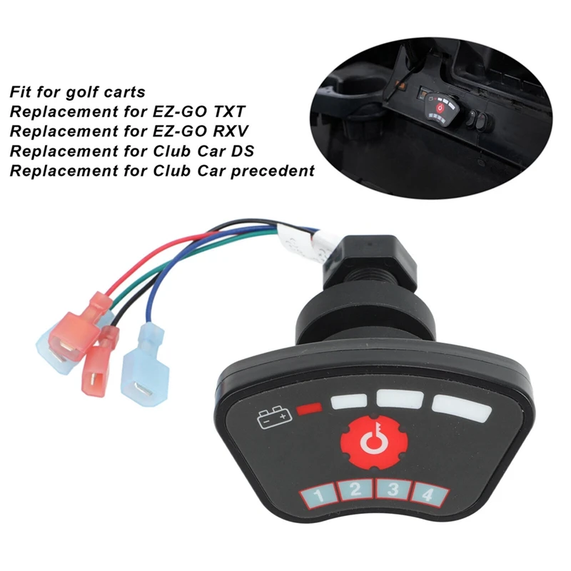 

Golf Cart Keyless Start Remote Ignition Switch Accessories For Club Car DS Precedent