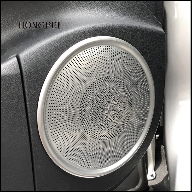 

For Lexus RX300 RX350L RX450h 2016-2019 Door Loudspeaker Sound Speaker Cover Trim Frame Sticker Car Styling Interior Accessories
