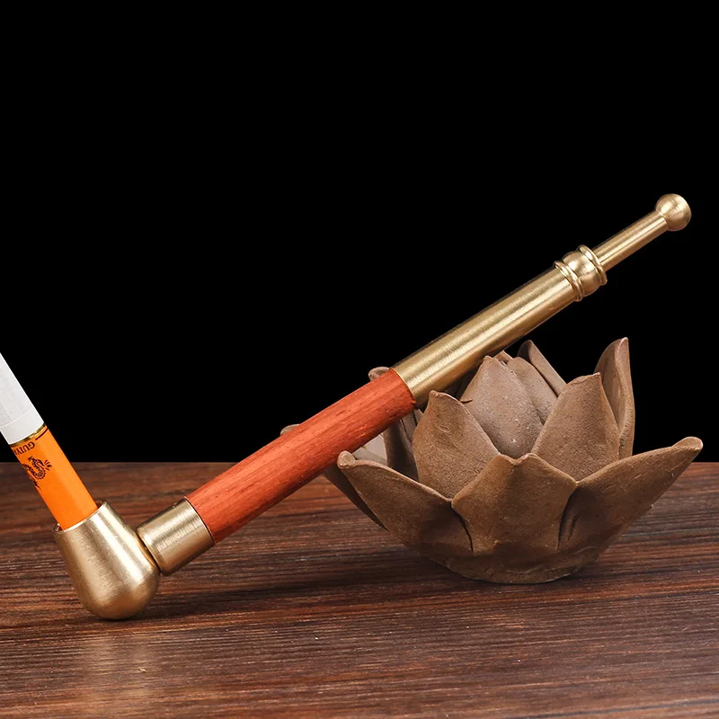 

Chinese Style Metal Smoking Pipe For Collect and Gift Smoking Aceessories Tobacco Pipe China Traditional Gifts Wholesale