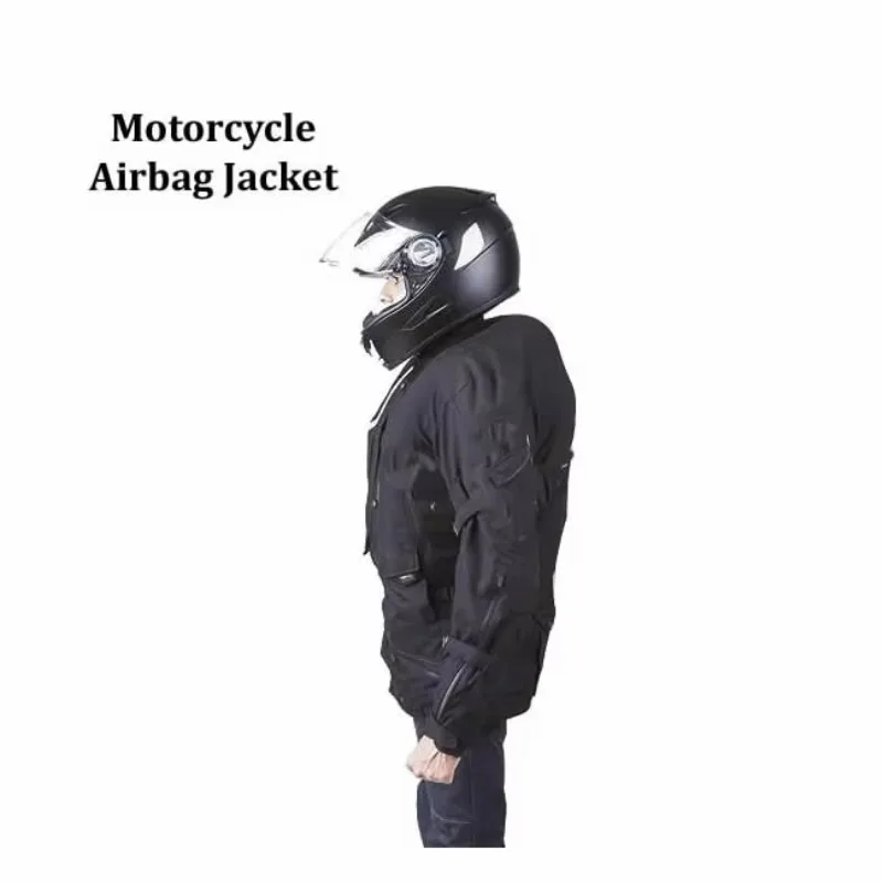 Inflatable Airbag Motorcycle Jacket With X-Armor Protection Safety Gear For Adult Riders With Custom Logo For Racing Teams
