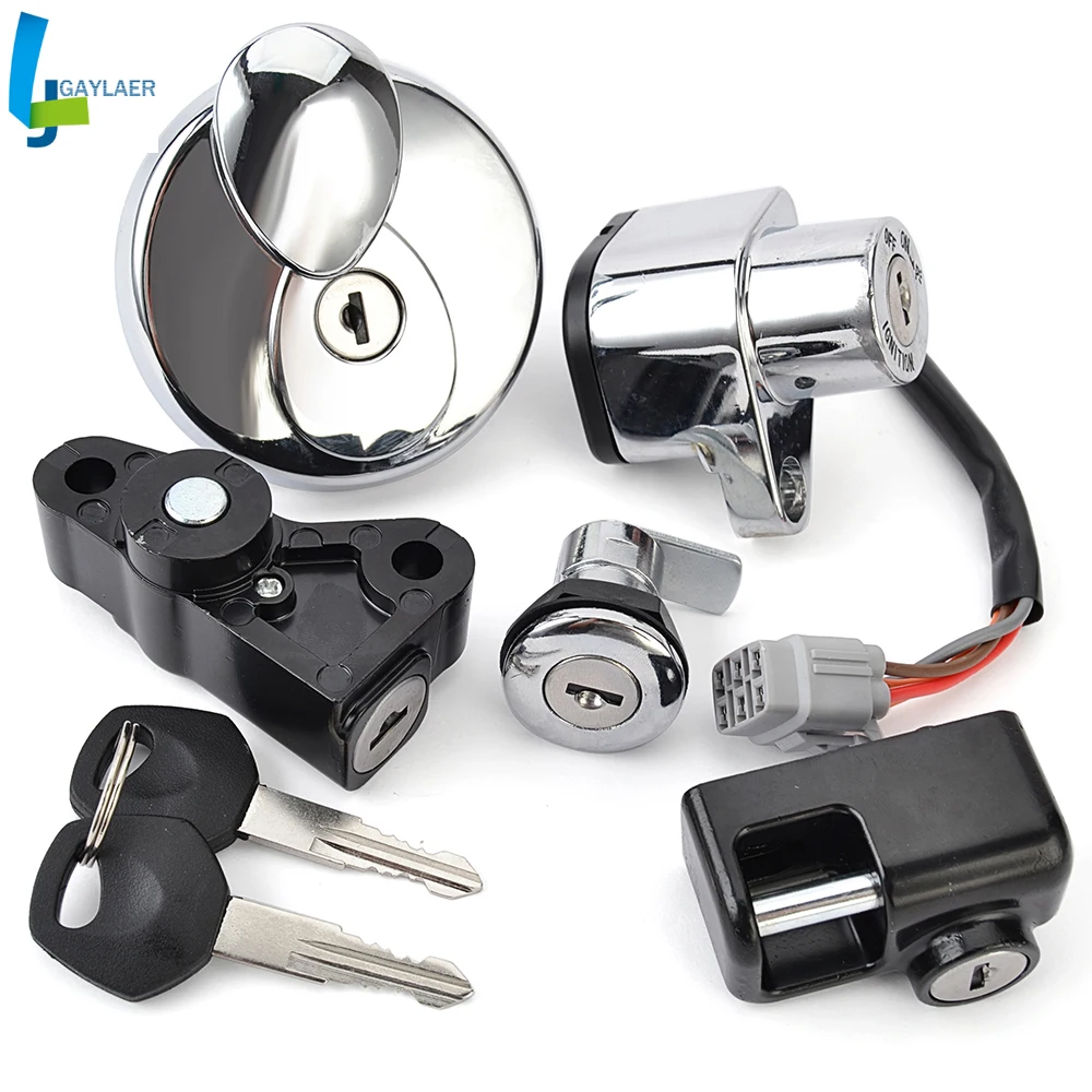 

Ignition Switch Fuel Gas Cap Seat Lock Set for Suzuki VLR1800 VLR1800T Boulevard Intruder C109R C1800R 37000-22880 37000-22881