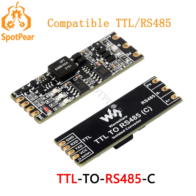 UART TTL To RS485 C Built-In Protection Circuits