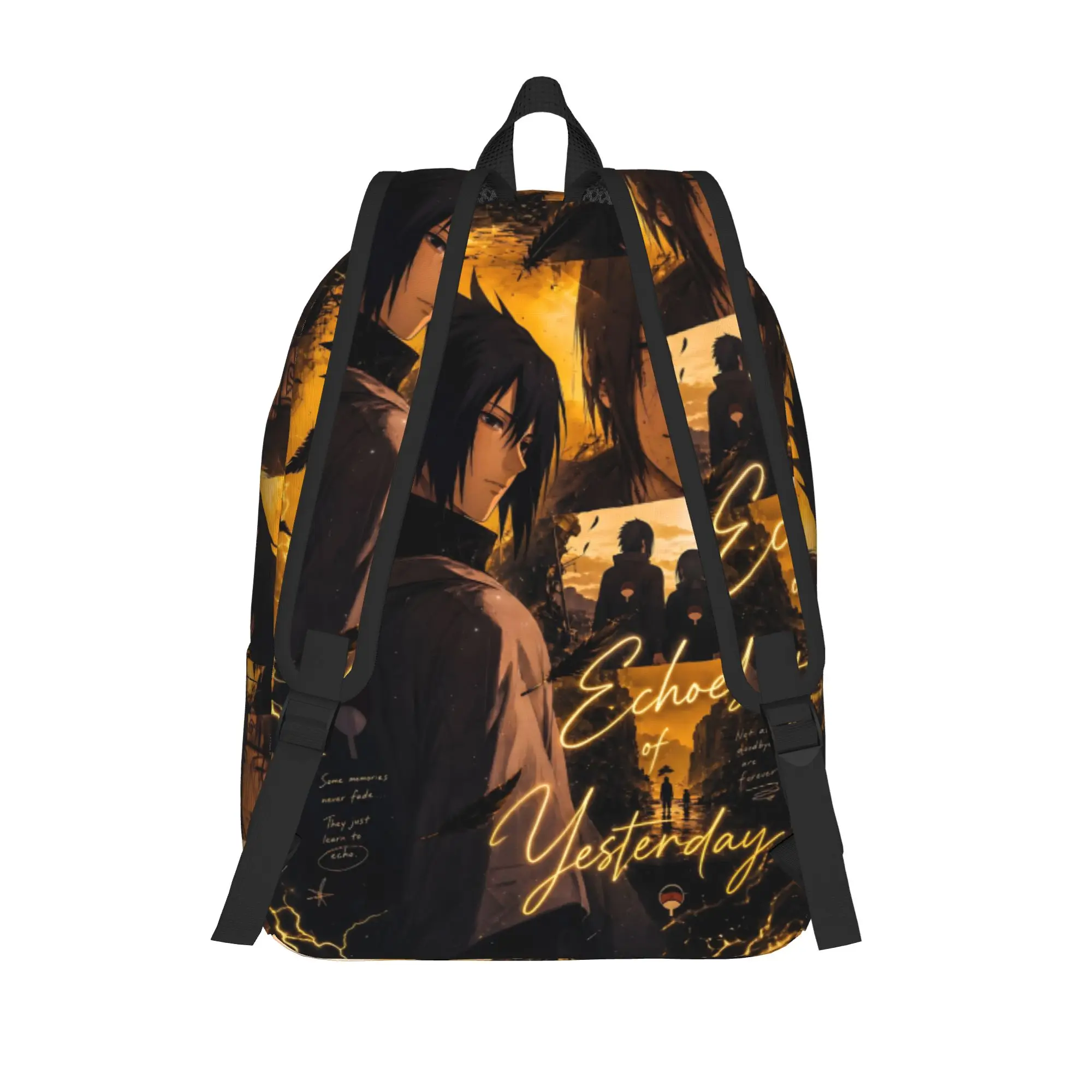 Fashion Naruto Anime Theme Backpack  Mochilas Fashion Outdoor Zipper Closure Rucksack