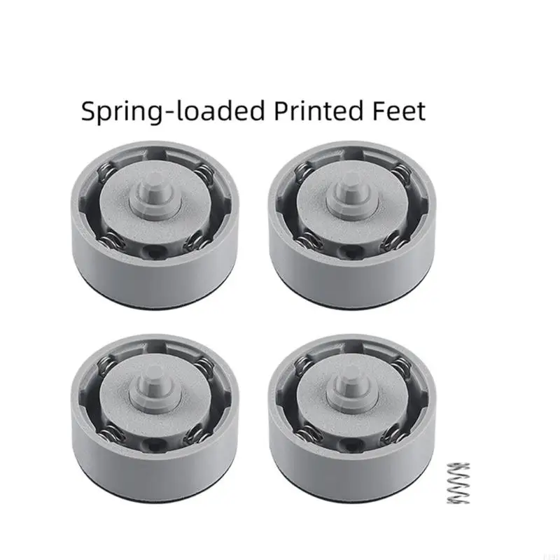

4Pcs Antislip Cushion Feet Mat Shock Absorbing Noise Reduction Foot Pad for Lab P2S 3D Printer Accessories F19E