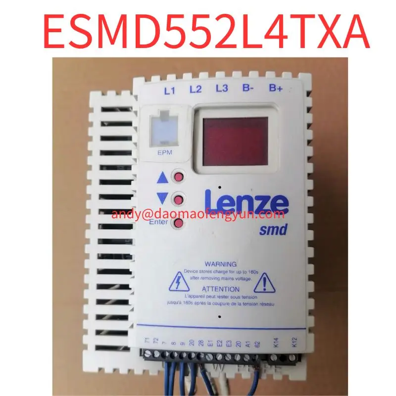 

Second-hand Inverter ESMD552L4TXA 5.5KW