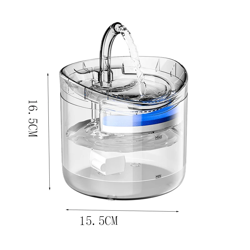 Pet Water Dispenser Automatic Circulation Intelligent Constant Temperature Electric Mute Water Dispenser Pet Supplies Accessory