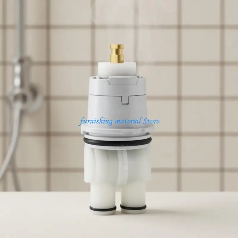 

Y5GD High Performances Plastic Shower Cartridges Works With Deltas Single Handle Faucets Shower Shower Valves Cores