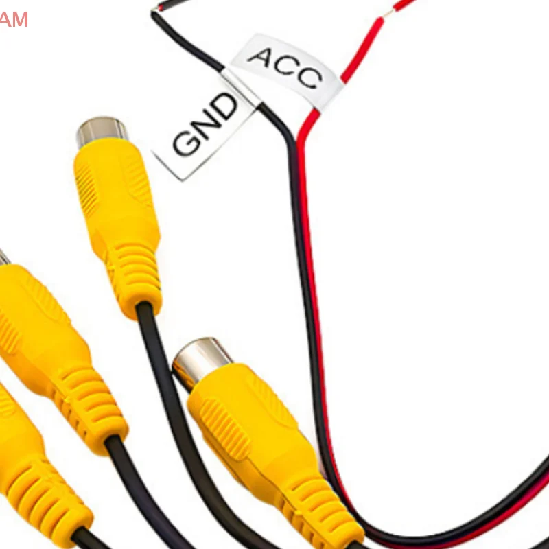 1Pcs CVBS & AHD720P Video Signal Splitter For Car Input 3 Output 1 To 3 Output RCA Video Booster Amplifier Splitter