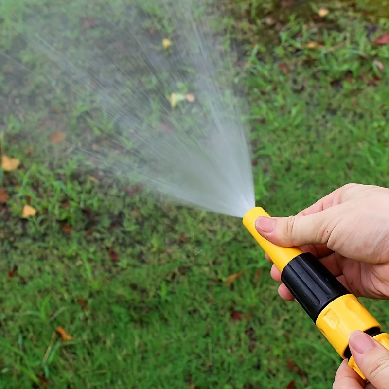 Garden Hose Nozzle Set - Adjustable Spray Gun for Plants, Lawn, Car Wash & Pet Shower